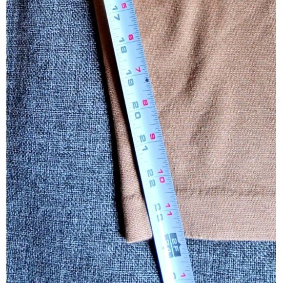 Pant Size 20W Womans Alfred Dunner Tan Casual Athletic wear Pockets Petite Capri - Picture 4 of 8